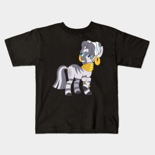 Wet Mane Zecora Kids T-Shirt